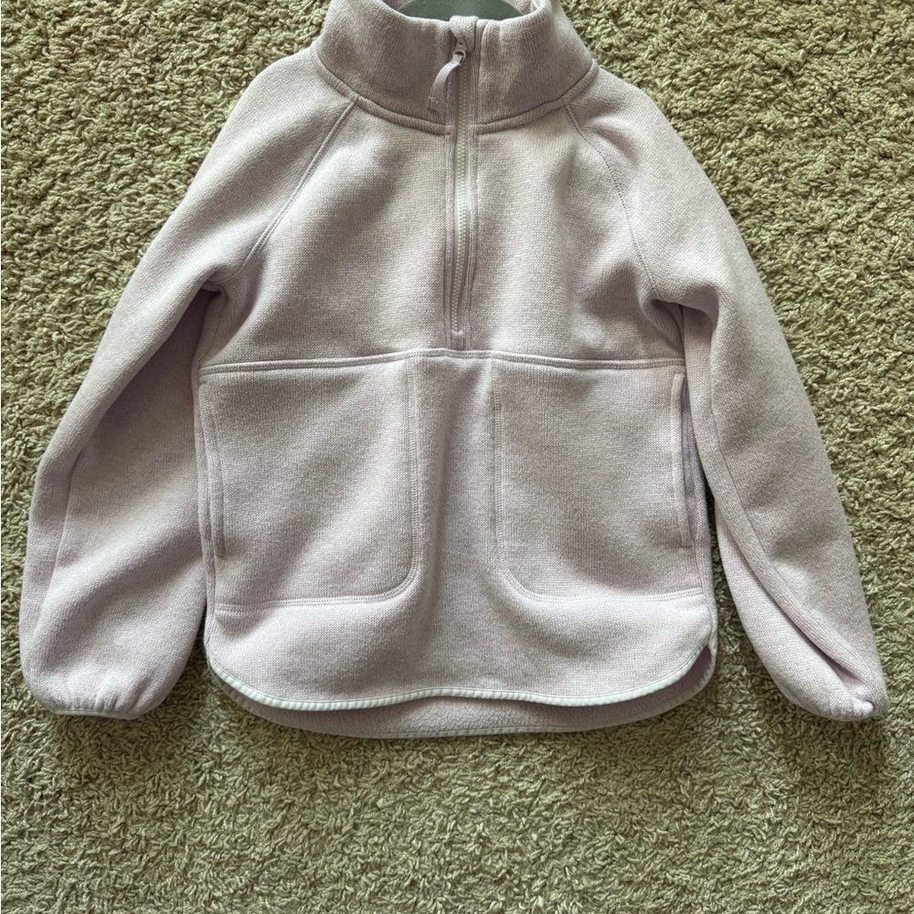 Kids Light Purple Fleece Pullover